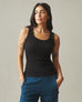Women's Rib Tank - Black